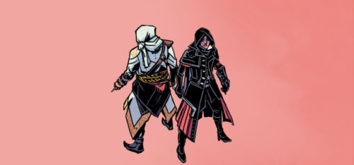 ronamov:Evie and Henry in Assassin’s Creed: Locus