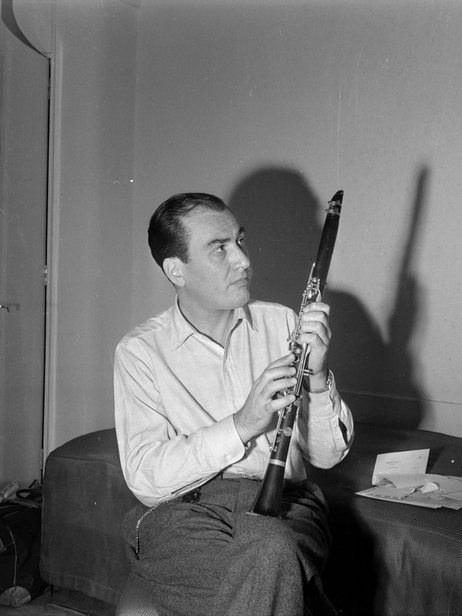 NPR Jazz Profile
Artie Shaw: Reluctant Jazz Star Artie Shaw’s career as one of this nation’s top bandleaders and clarinetist supreme is documented in an NPR Jazz Profiles. Indeed he was the “reluctant jazz star.”
-Scott Wenzel
Listen to...