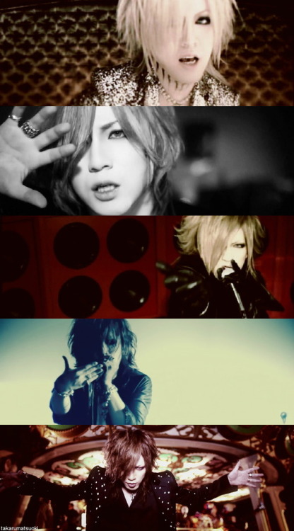 takarumatsuoki:EVOLUTION OF RUKI THE GAZETTE IN PVPART II1. Filth in the beauty2. Hyena3. BURIAL APP