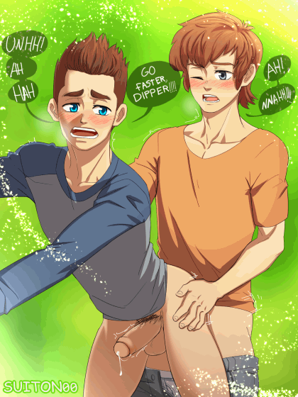 suiton00nsfwdrawings:  Parapines - Dipper X Norman #4i started this spooky month