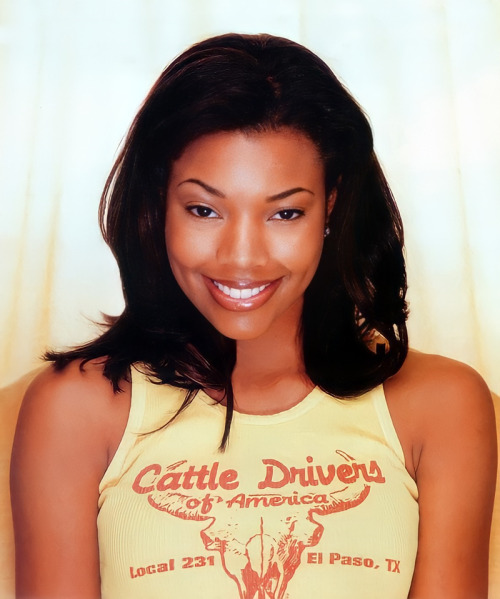  Rare photo of Gabrielle Union photographed by Grove Pashley (with hair/makeup by Tania D. Russell) 