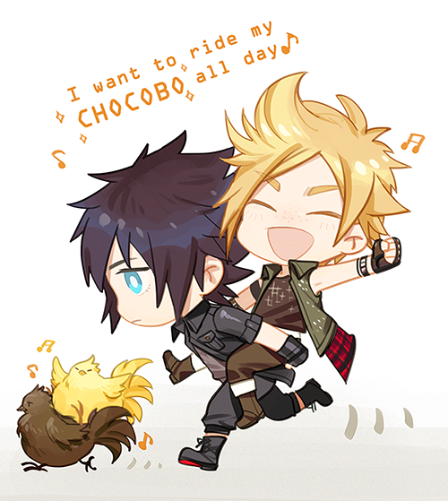 juvenile-reactor:  I want to ride my chocobo all day🎵