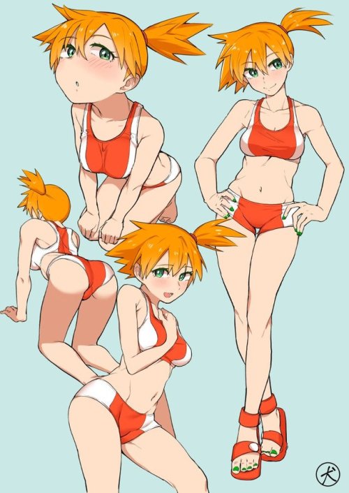 pervy-sage-the-hentai-senpai: Misty Compilation #3 I love this photoset so fucking much ❤