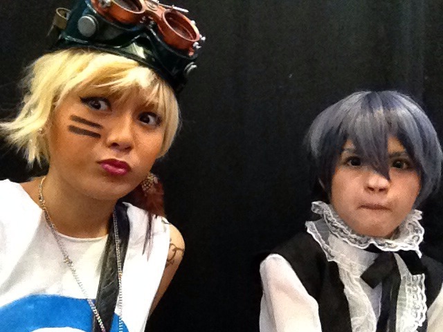 foxrots:  a collection of selfies taken as Tank Girl from yesterday (the captions