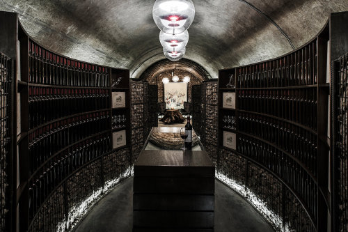 Yu Geng Shan Private Cellar - Shanghai GodolphinSet in an old bunker beneath a former British Consul