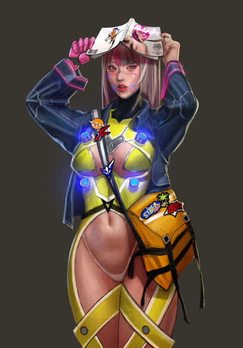 SyberPunk  jong hyunwww.artstation.com/artwork/3drY8E 