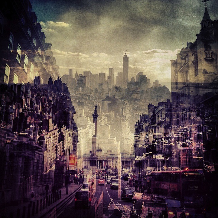 nevver:
“Double exposure, New York x London
”