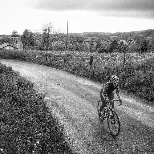 aswisswithapulse:  It was windy and cold but hey, we rode bikes