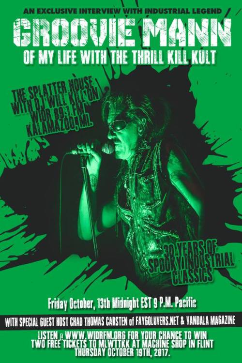 This Friday the 13th tune into www.widrfm.org at Midnight for your chance to win two free tickets to