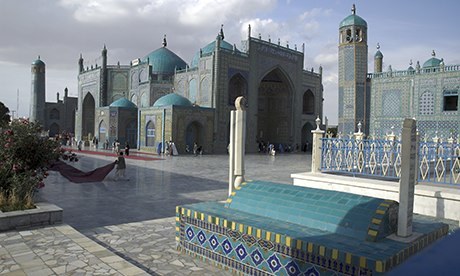 mideast-nrthafrica-cntrlasia:  Hazarat Ali Mosque - Mazar i Sharif (Balkh) Afghanistan