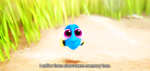 mickeyandcompany:  I suffer from short-term memory loss. It runs in my family… At least I think it does… hm. Where are they? 