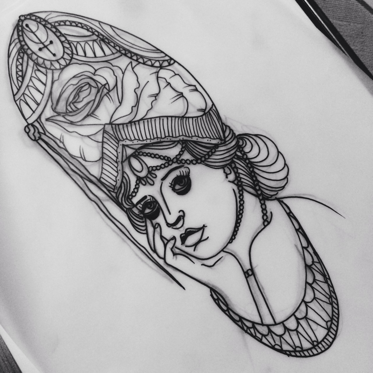thisisthemaxwellmurder:  It’s so hard drawing with a hangover. Lol jokes, I was