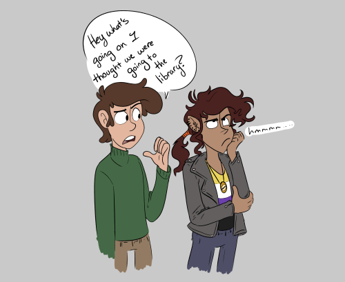 avespecora: Florian and Dipper share one braincell and usually Florian’s roommate has it.