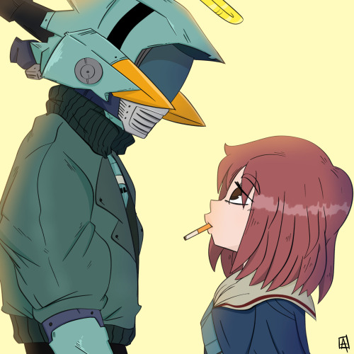 Happy Anniversary, FLCL!<3 Canti