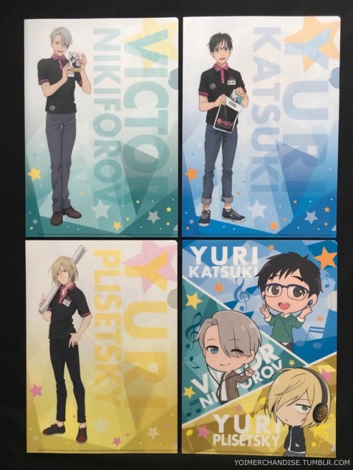 yoimerchandise: YOI x Lawson/Loppi/HMV Collaboration Merchandise (Part 2) Original Release Date:April 2017 Featured Characters (3 Total):Viktor, Yuuri, Yuri Highlights:The Lawson HMV collaboration continues the store’s plentiful offerings of acrylic