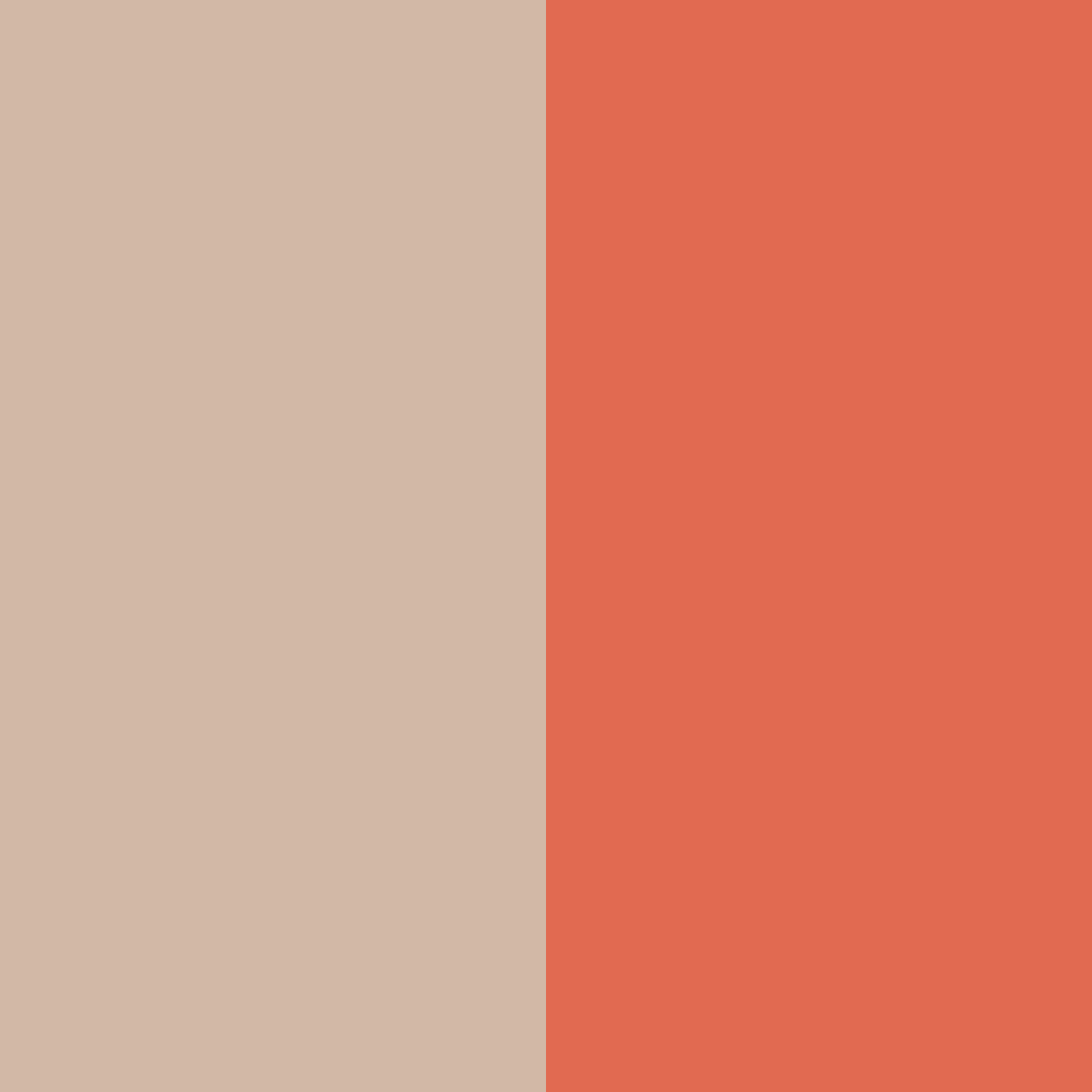 color and color — color and color 24772 - #d2b8a6 and #e16a51