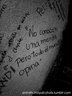 entrehumoyalcoholx:  El dolor del silencio no es desprecio no hago caso, me colme de fracaso 