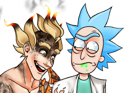 Another Rick/Rat Crossover !You can test your pop-culture by finding all the arms references! E