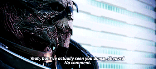 thegoblincities: “Alright, Vakarian. You’re going down.” (videogame blogging moved