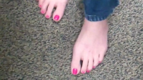 jennsummers50:  Me shopping after leaving my shoes in the car.  I also have several videos of myself shopping while my feet are completely covered in cum.  In fact, I’ve got a brand new one that’s being released this week and it is by far the most