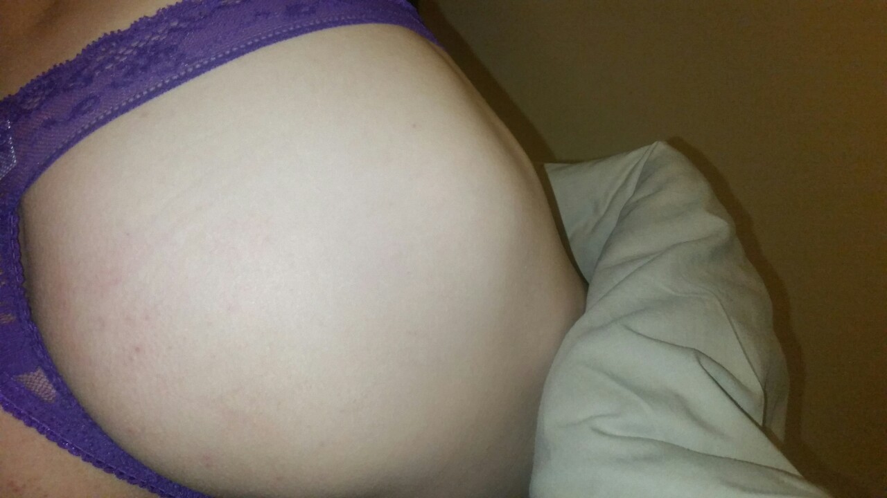 sissyboi75:  Sleeping in my wifes pink lace panties and stockings tonight x
