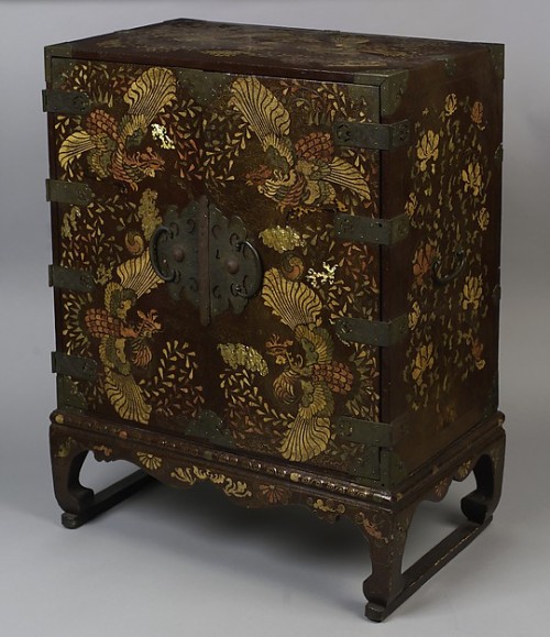 korean-art:   Chest Joseon dynasty Late 19th century  From the Metropolitan Museum of Art.