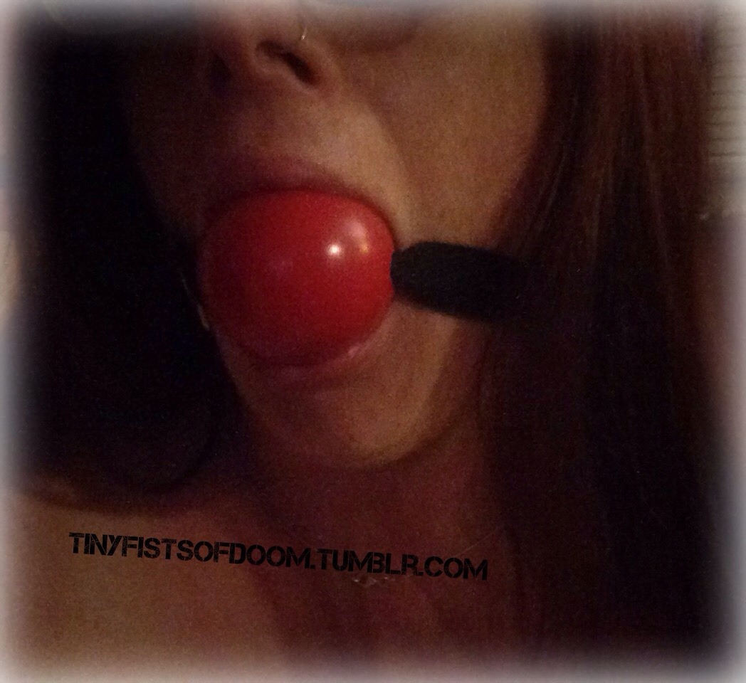 tinyfistsofdoom:  The only way to quiet the mouthy cunt…. 