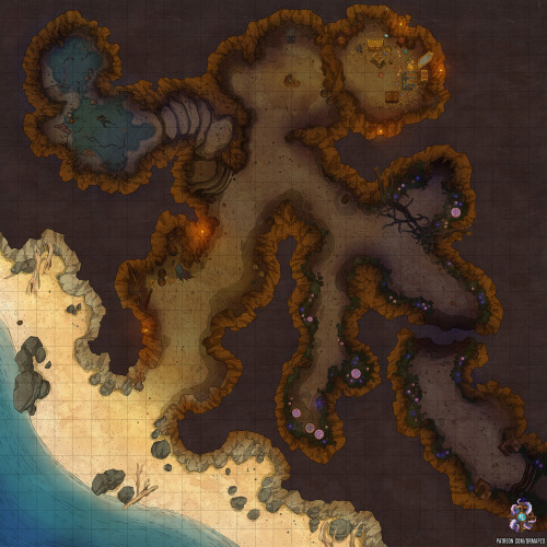 Hello, everyone!This week you can send your adventurers to explore a cave by the beach! While explor