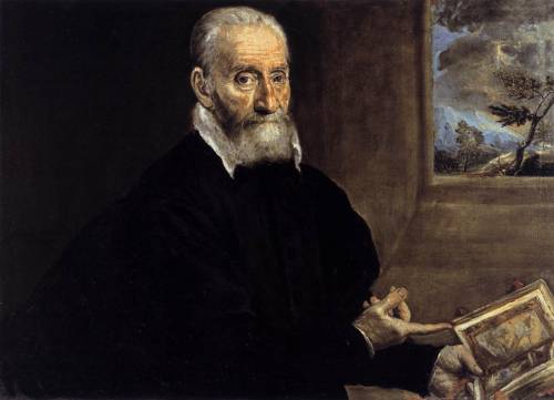 Portrait of Giulio Clovio, El Greco, ca. 1570