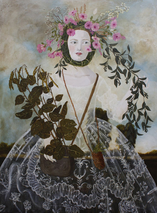 artisticmoods: Plant Collector. By Anne Siems, 2013. I love this. 