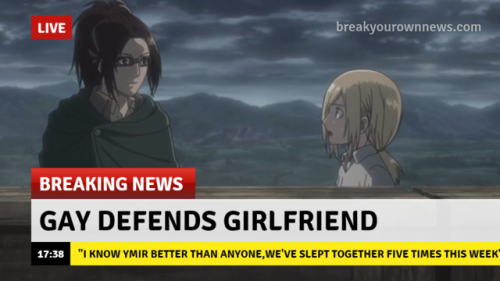 shitpost-no-kyojin:  Breaking news: AAAAAAAAAAAAAAA THIS EPISODE WAS EVERYTHING  Bonuses: 