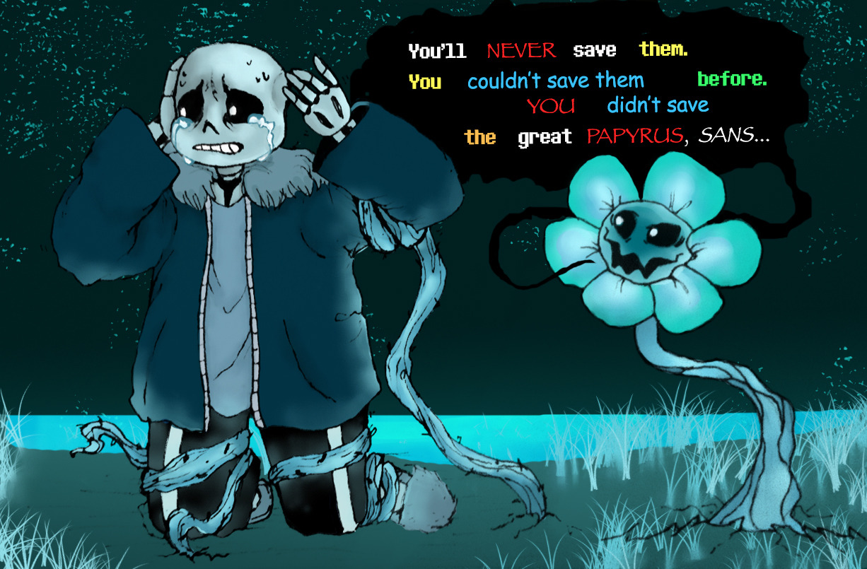 Hiatus — Inkswap!Sans. Hope you like it @poki-the-wolf.