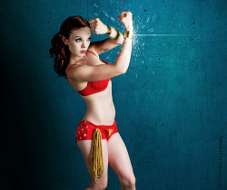 nerdynakedgirls:  Wonder Woman 2 by maven17 on Flickr. 