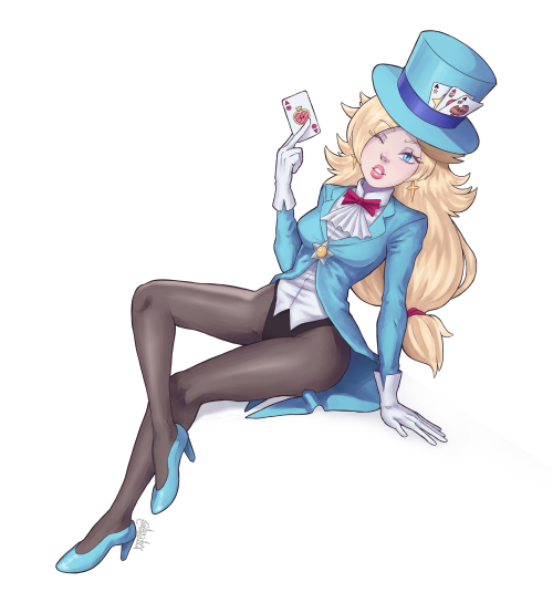 Rosalina, Magician/Casino Outfit [Commission]



I love working on these <3 #rosalina#nintendo girls #super mario galaxy #nintendo fanart#commission#magician girl#casino#rosalina fanart#myart