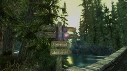 belmontswhip:  skyrim spring overhaul with skyrim bigger trees 