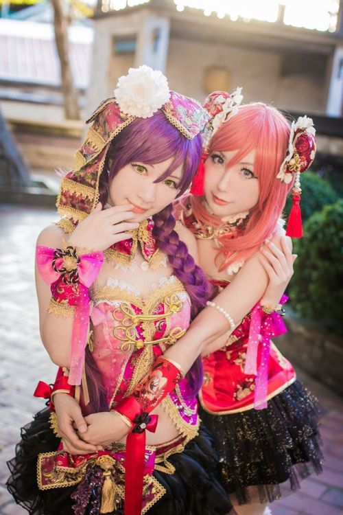 cosplay-soul:Nozomi Tojo & Maki Nishikino | Love Live! School Idol Project 