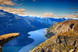 from89:   Trolltunga Crazy Rock in Norway