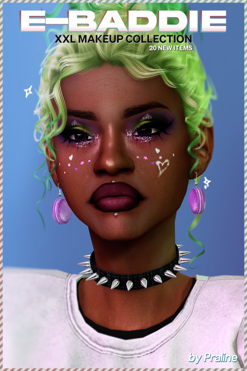 pralinesims: E-BADDIE XXL Makeup CollectionMakeup collection with 20 brand new items, all availabl