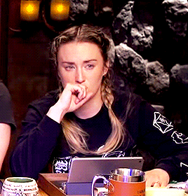 cranesofibycus:The Eternal D&D Mood brought to you by Ashley Johnson