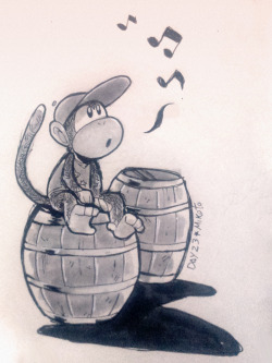 mikoto-tsuki:   Music Inktober day 23Donkey Konga