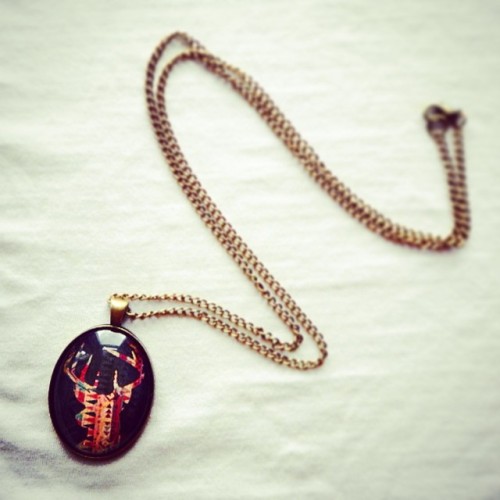 Kinda obsessed with this Handmade Tribal Deer Necklace by @boho_tribe ! etsy.me/1B2kNF0 #etsy