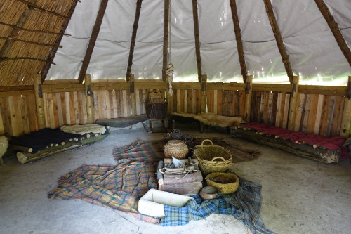 Prehistoric Village at the Yorkshire Museum of Farming, York, 22.5.16.