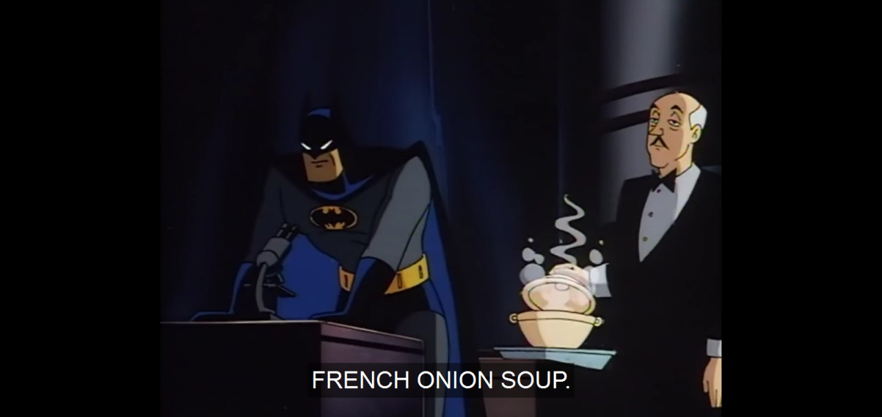 The Professional Rookie — Okay, but how charming is Batman the Animated...