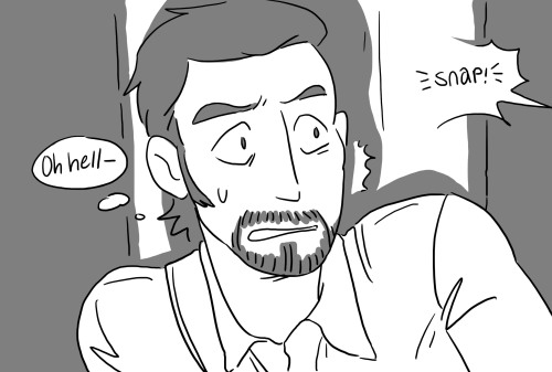 zacklover24:sillyandquiteawkward:a kind of joke faraday meeting dima origin story aka i wanted to dr