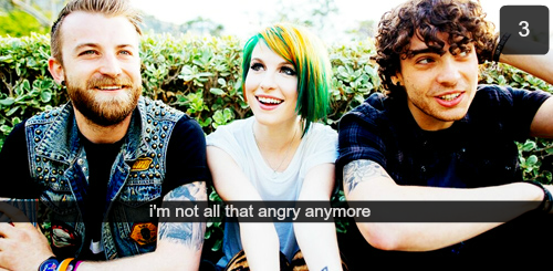 hayleywilliasm:  paramore + snapchat 