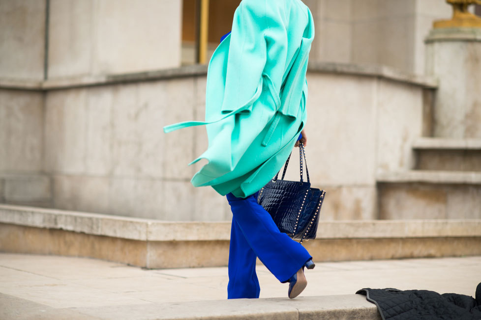 W Magazine • Pastels spring up in Paris on Day 3.