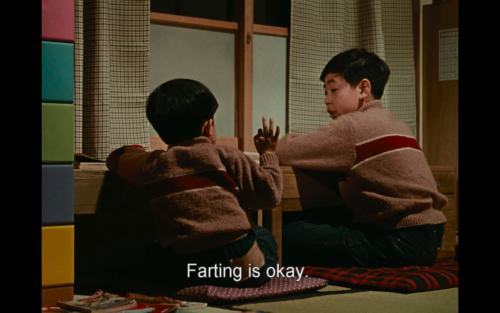 Some deep thoughts from Ozu’s Good Morning