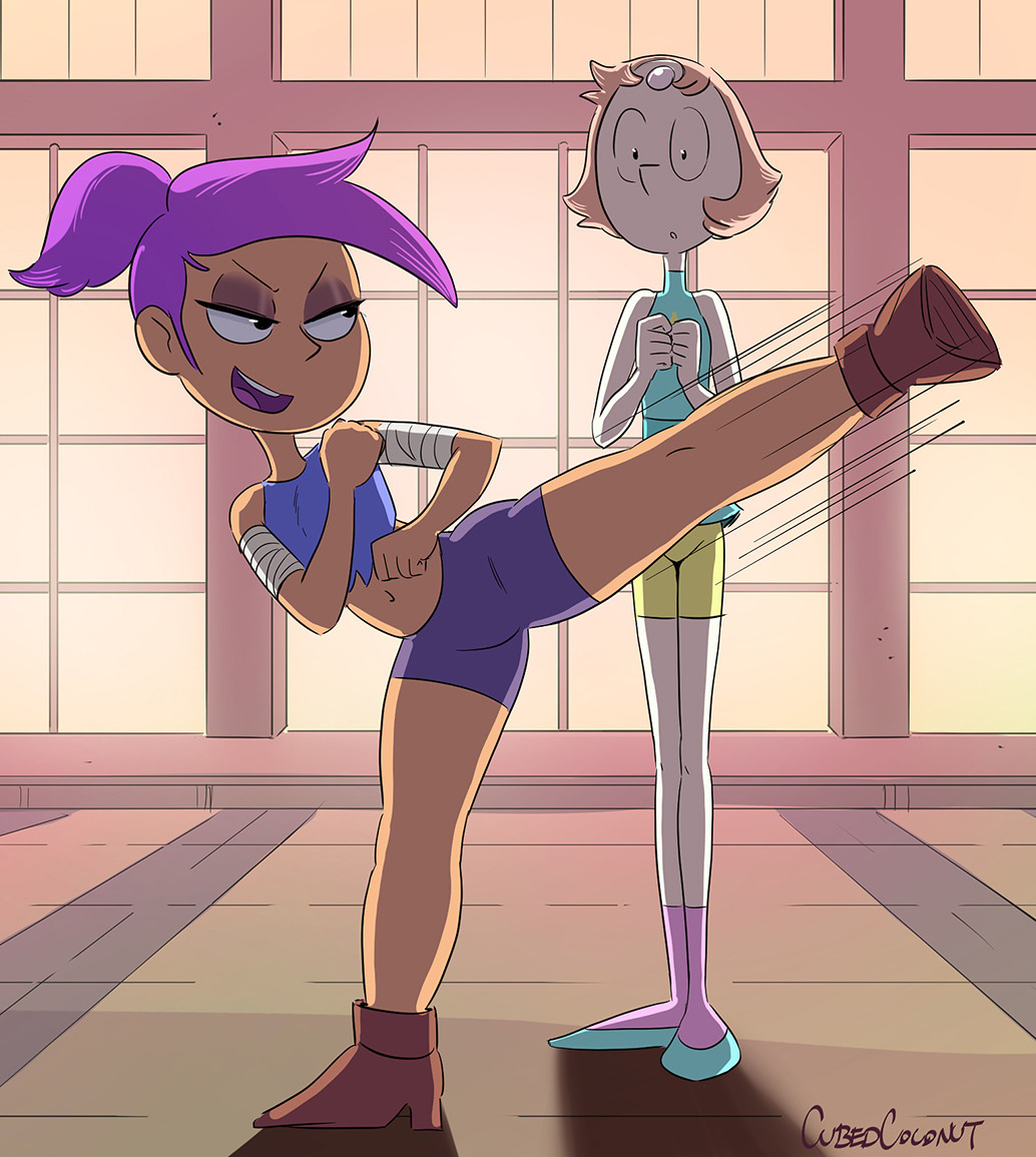Pearl meets Enid! And we already know how Pearl feels about cute thicc girls with