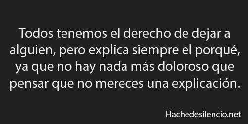 Hache de silencio