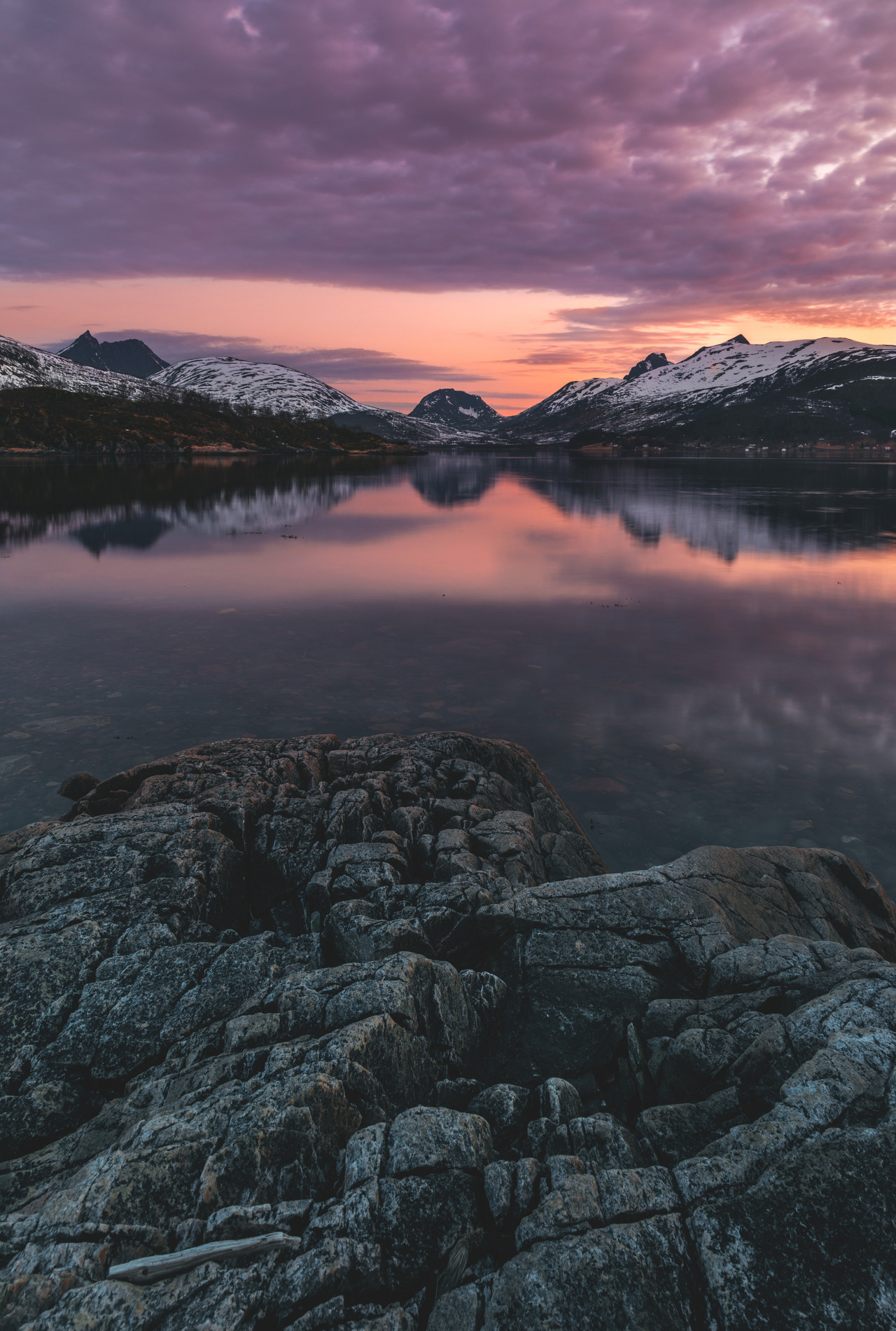 dennybitte:midnight glow Senja / Norwayby Denny Bitte